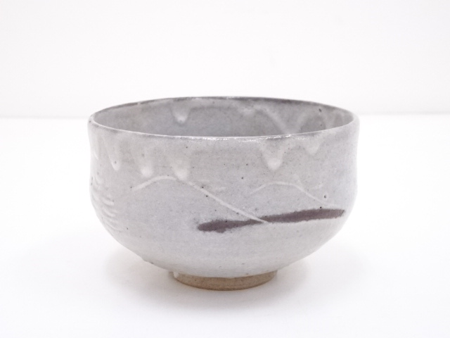 JAPANESE TEA CEREMONY / TEA BOWL CHAWAN / SHINO